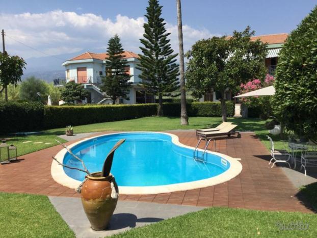 Villa Con Piscina Esclusiva Vista Etna Mascali Kültér fotó